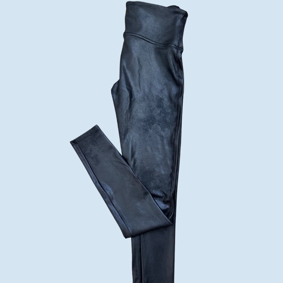 SPANX Faux Leather Leggings | Size Large - Picture 4 of 4